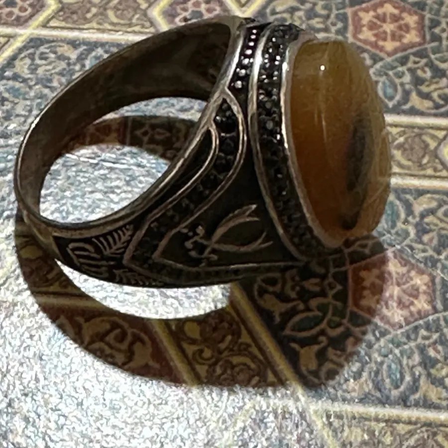 انگشترنقره مردانه ترک