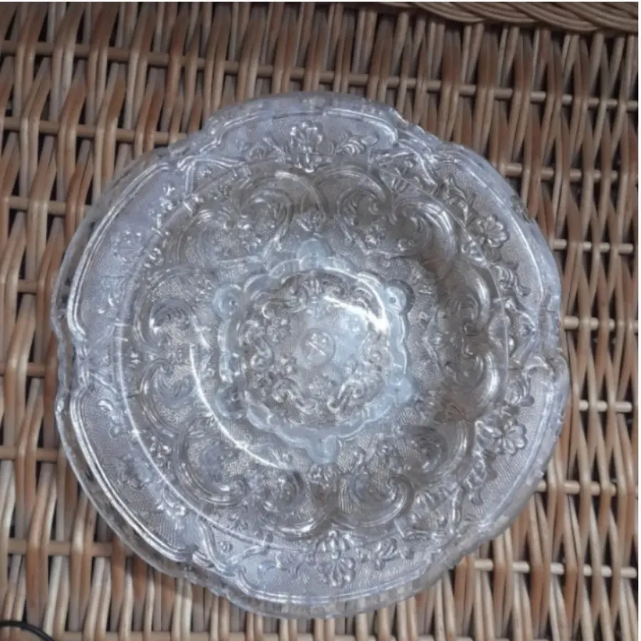 کاسه وبشقاب کریستال قدیمی