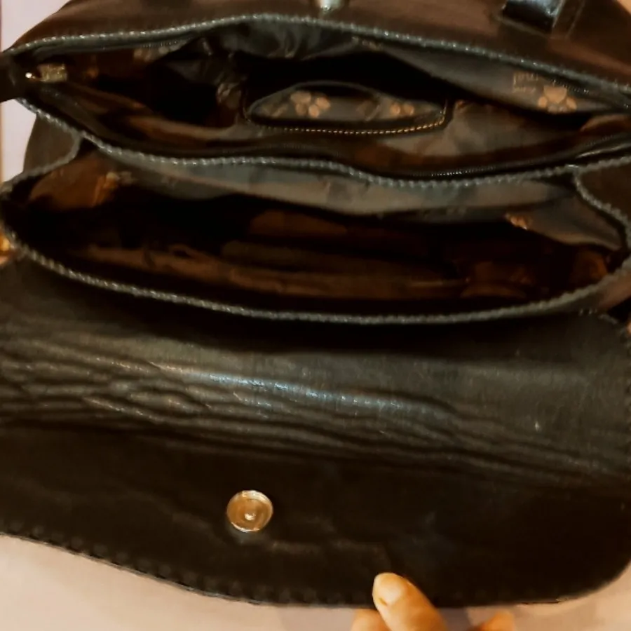 کیف زنانه چرم دستدوزجادار