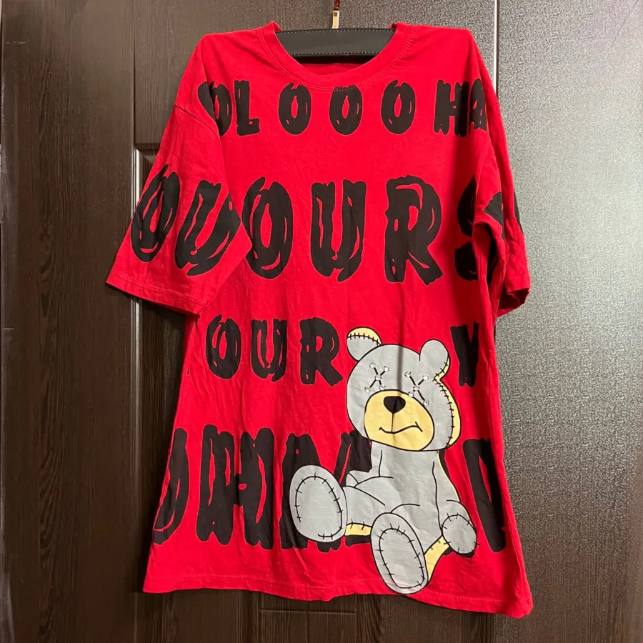 تیشرت لانگ نخی کاملا نو