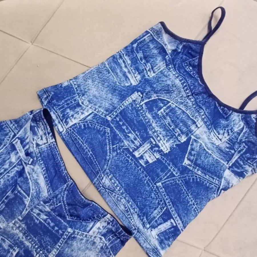 تاپ و شلوارک استرچ