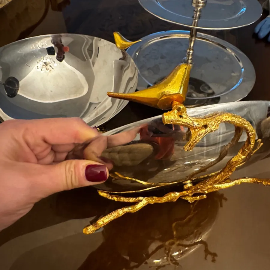 ظروف ست پزیرایی استیل