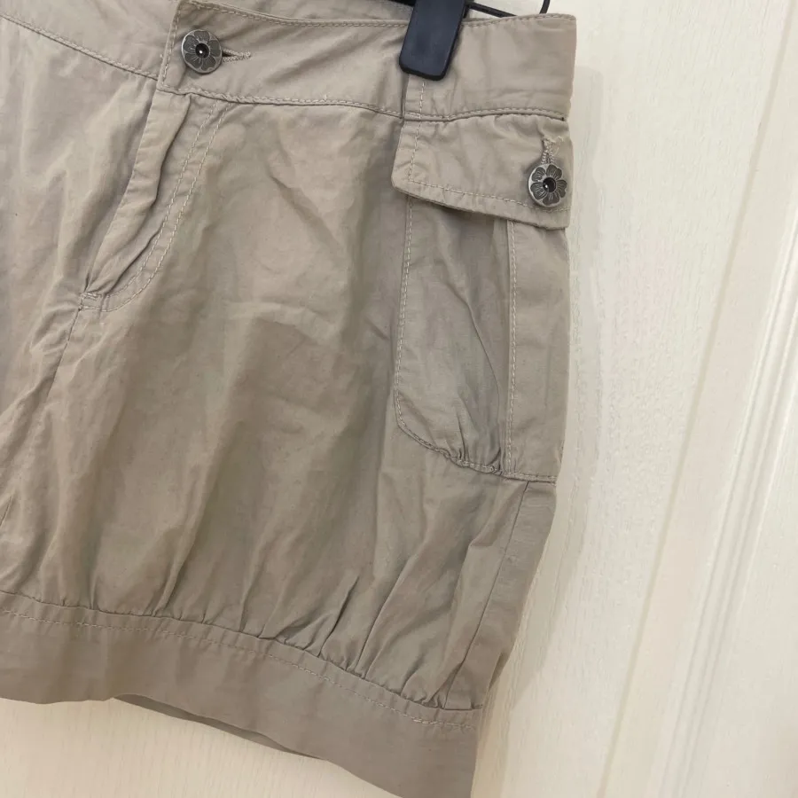 دامن خاکی کتان