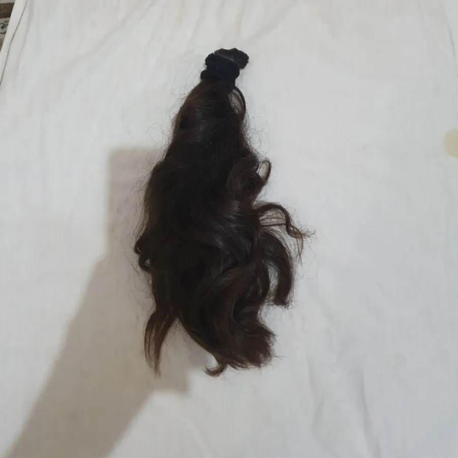 موی طبیعی 30 CM بدون رنگ