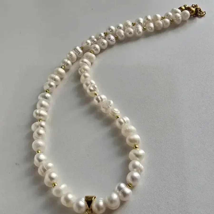 گردنبند مروارید پرورشی