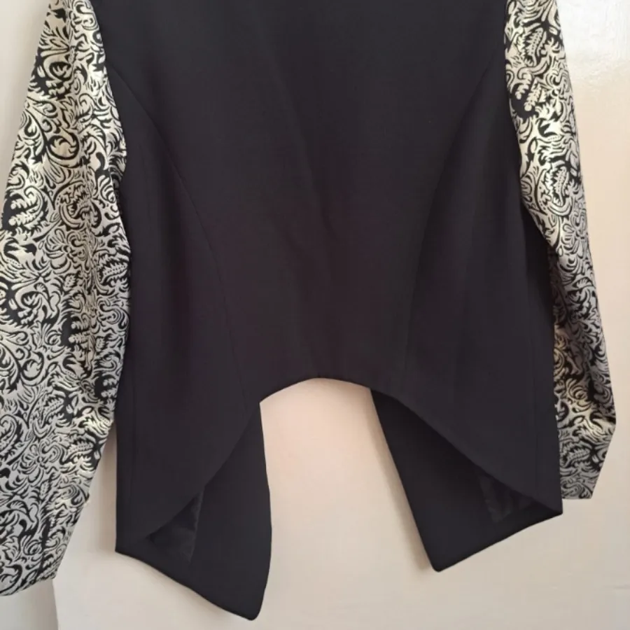 کراپ کت مشکی