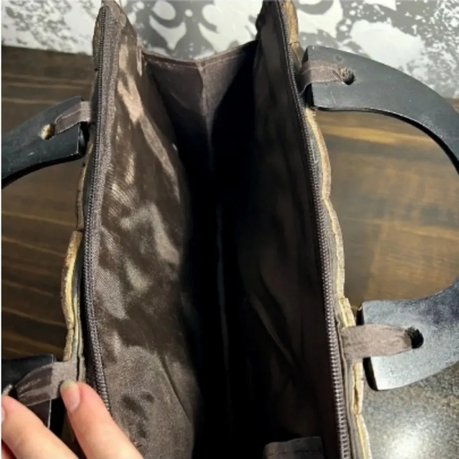 کیف دستی چوبی زنانه