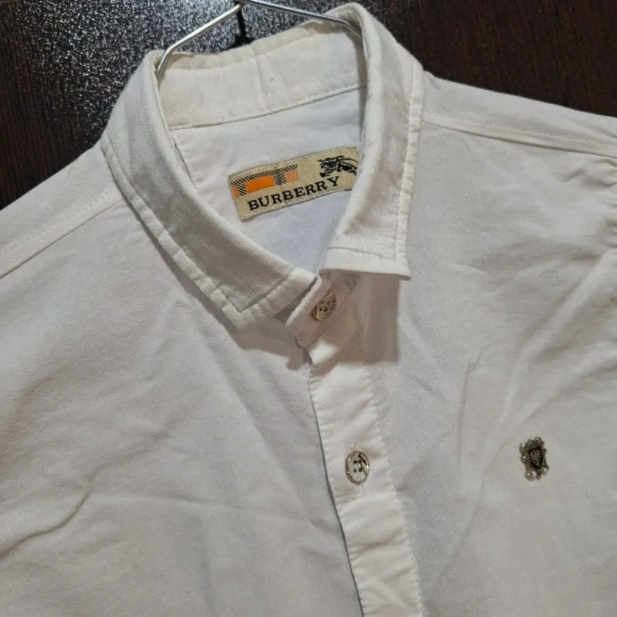 بلوز سفید کتان پسرانه