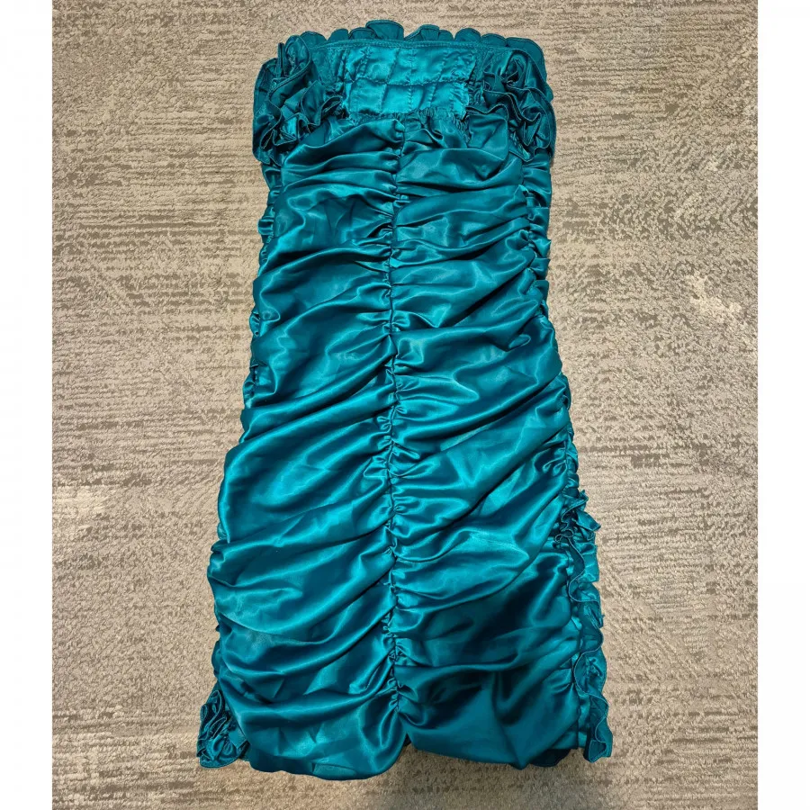 پیراهن مجلسی سبز کله غازی