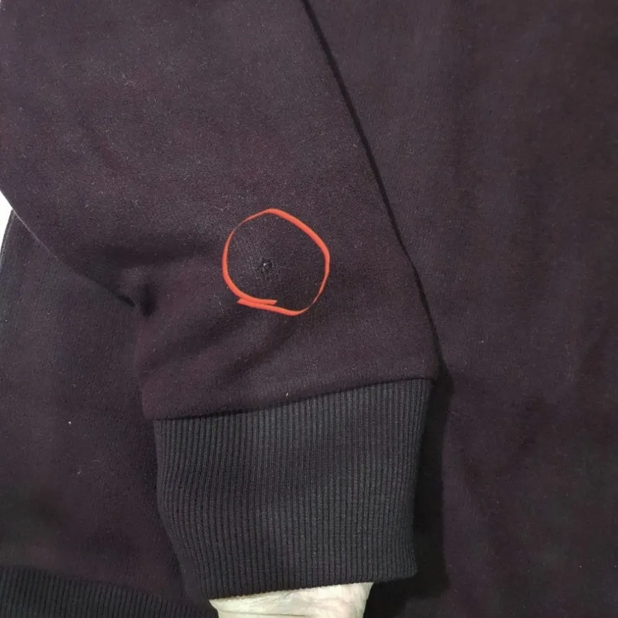 سلانیک نیم زیپ زرشکی