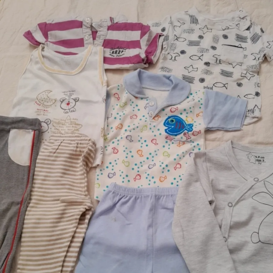 ست لباس نوزادی