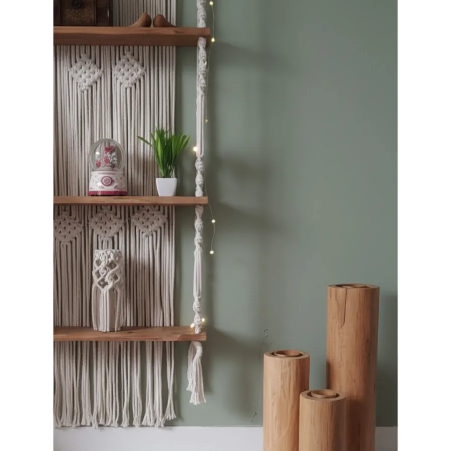 شلف چهار طبقه مکرومه