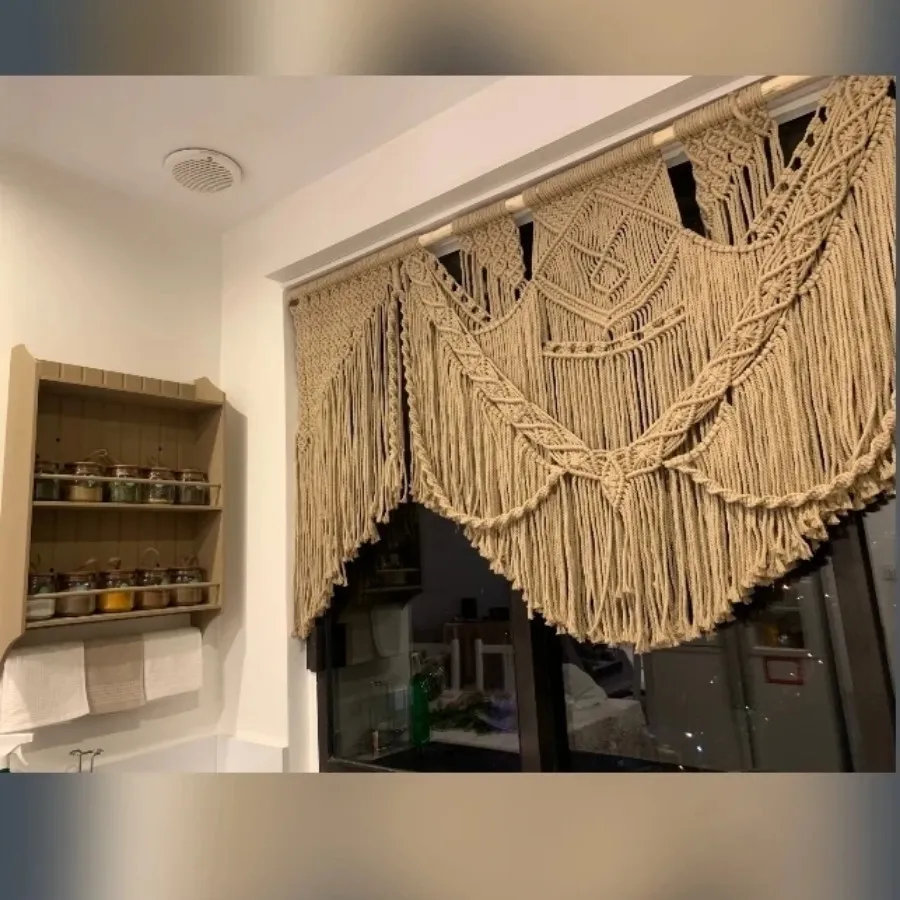 پرده_مکرومه