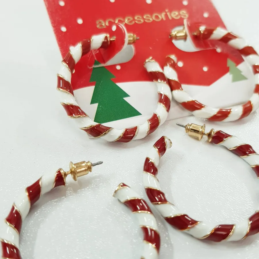 گوشواره آبنباتی حلقه ای