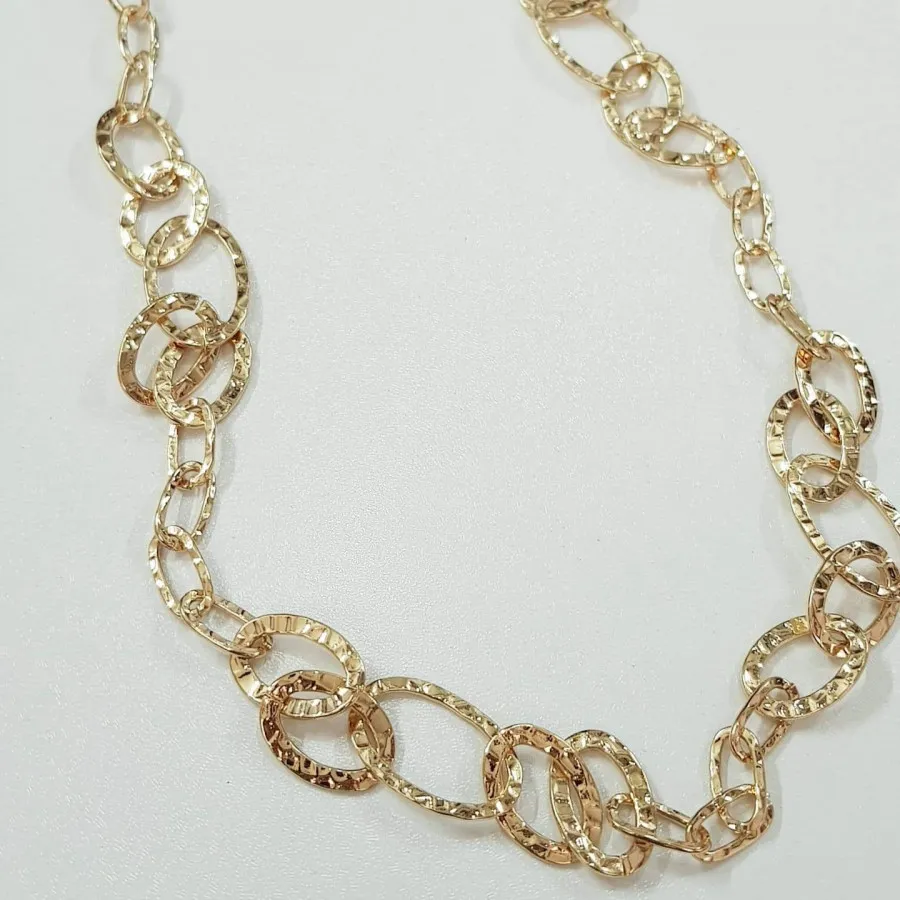 گردنبند رولباسی طلایی