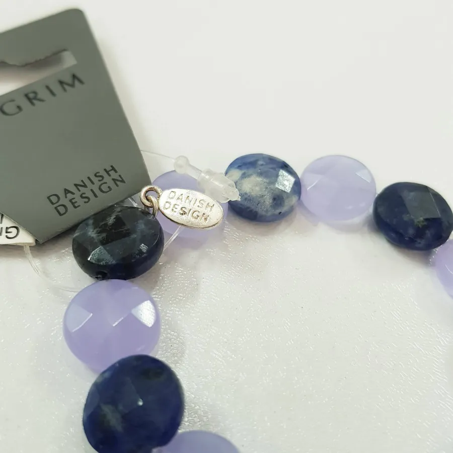 دستبند لاجورد عقیق سوسنی