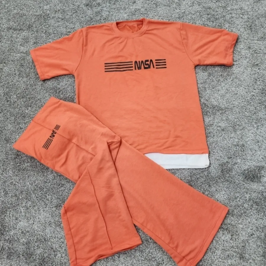 ست تیشرت شلوار بگ