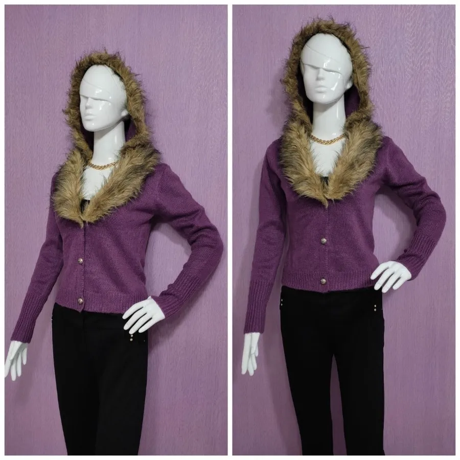 سوییشرت بافت خزدار