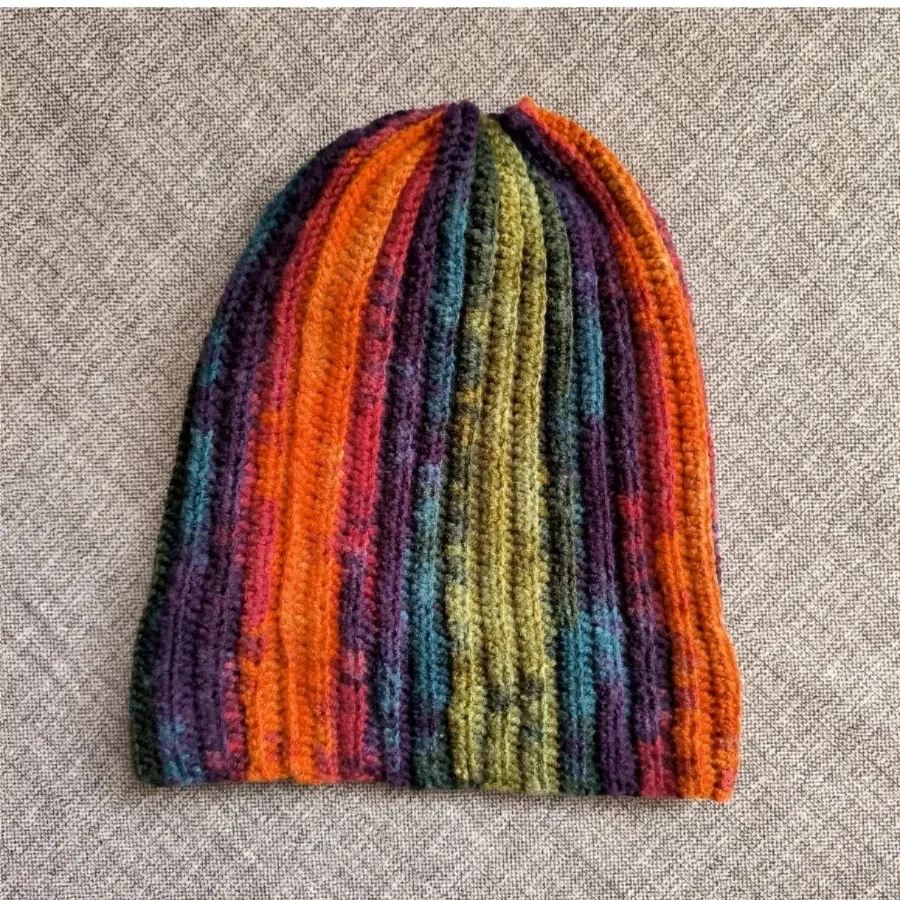 کلاه کاموایی دست بافت