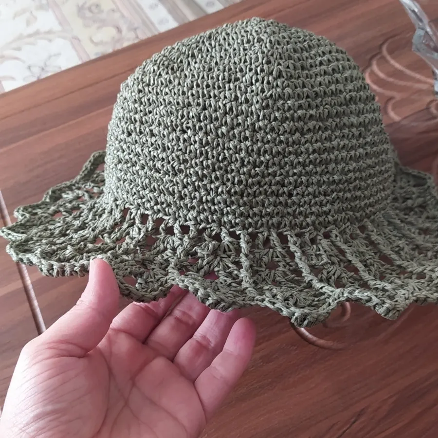 کلاه ساحلی رافیا