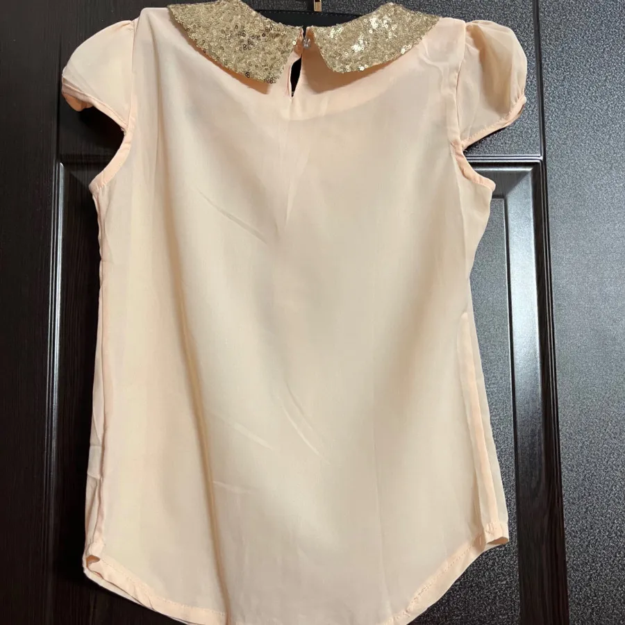 شومیز کره ای یقه طلایی نو