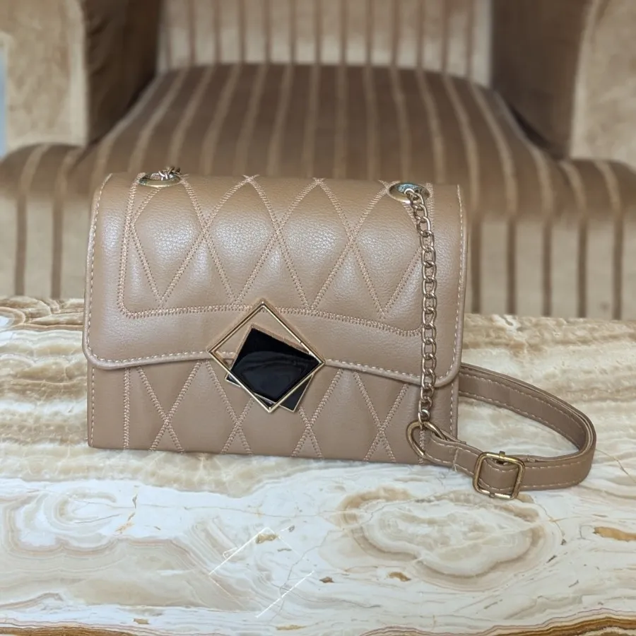 کیف رو دوشی رنگ موکا