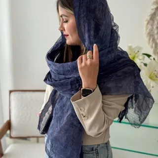 شال سرمه ای گازوییلی