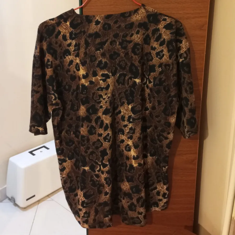 بلوز پلنگی فری سایز تا 44