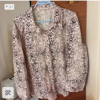 شومیز پلنگی تا سایز 44