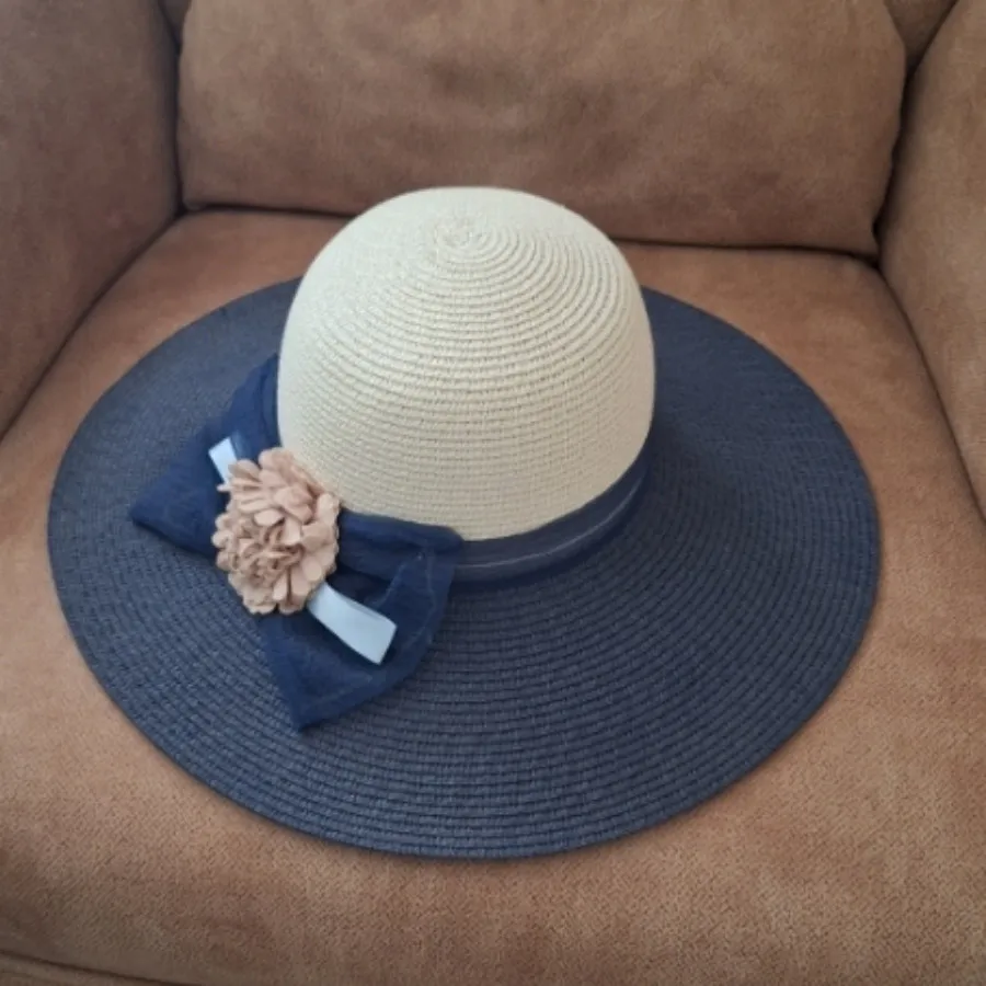 کلاه مدل حصیری پشت پاپیون