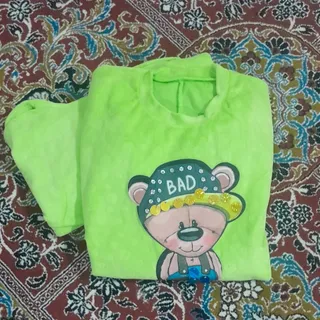 بلوز و شلوار مخمل دخترانه