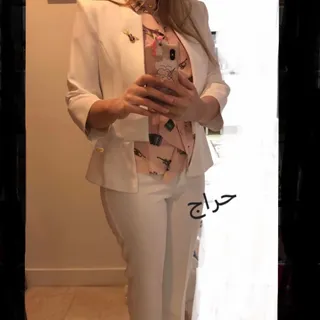 ست تاپ کت شلوارتولیکا