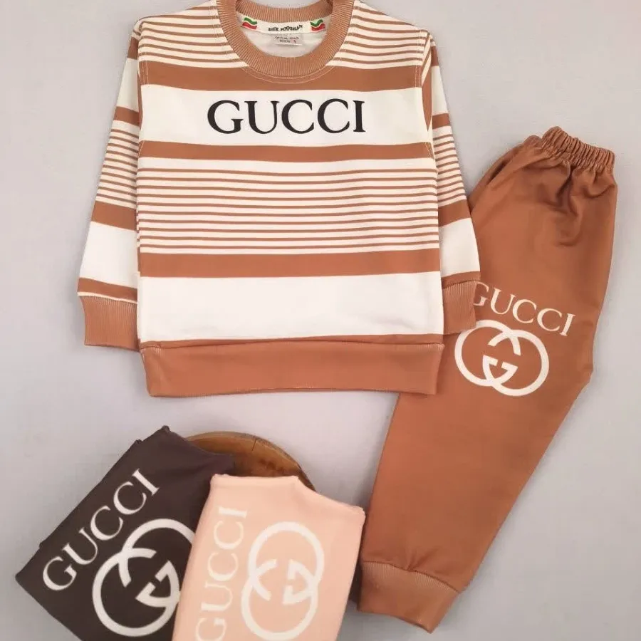 بلوز شلوار راه راه گوچی