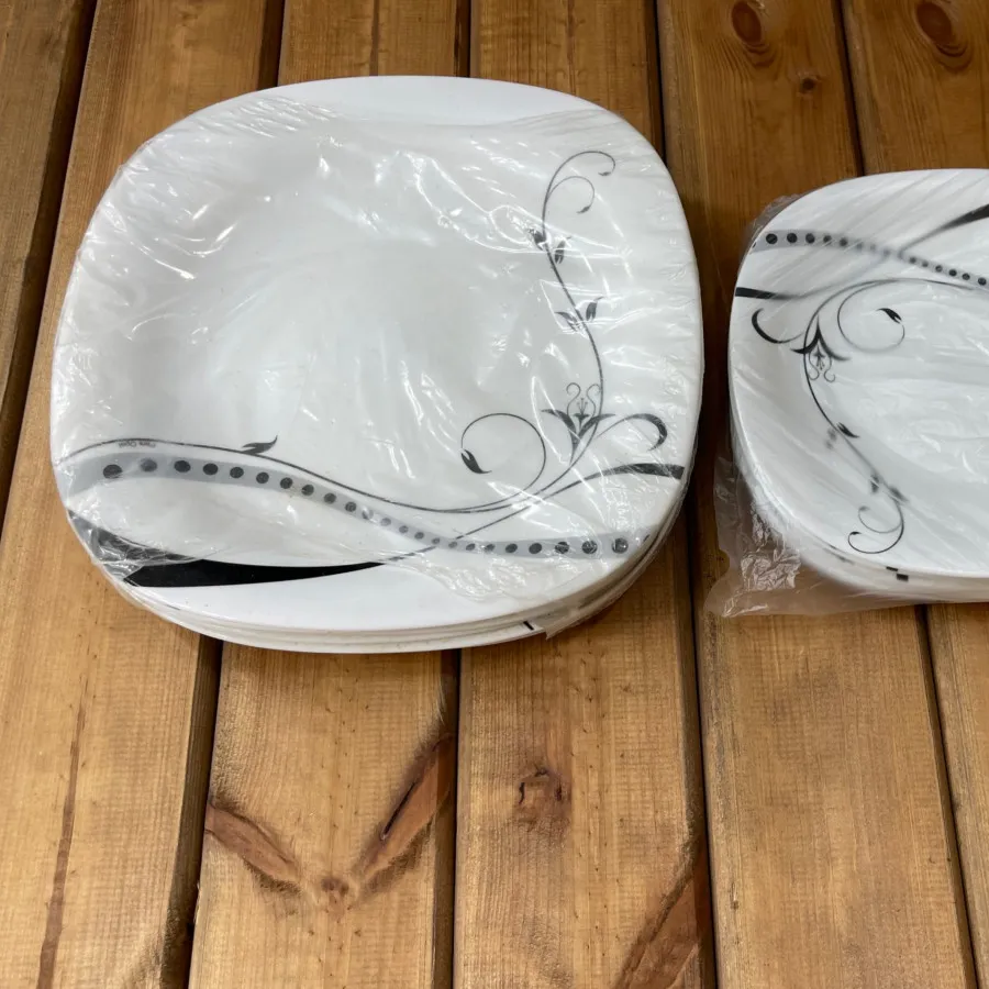 6 عدد بشقاب 6 عدد پیش دست