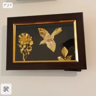 تابلوی دکوری طلایی