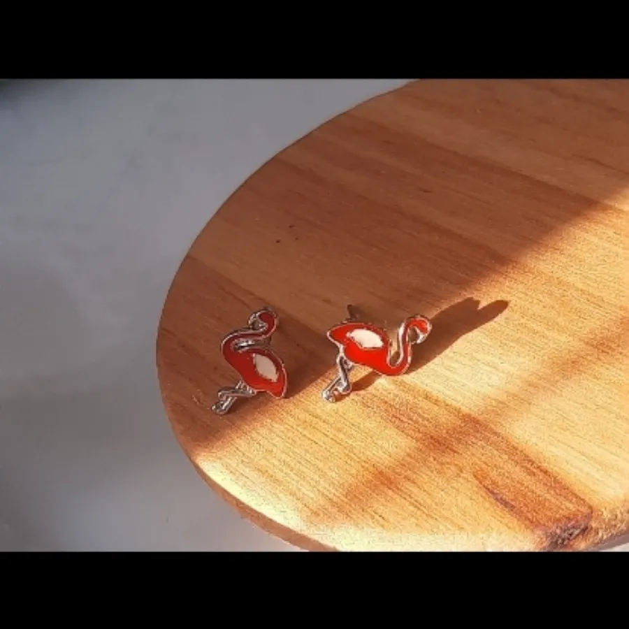 گوشواره فلامینگو