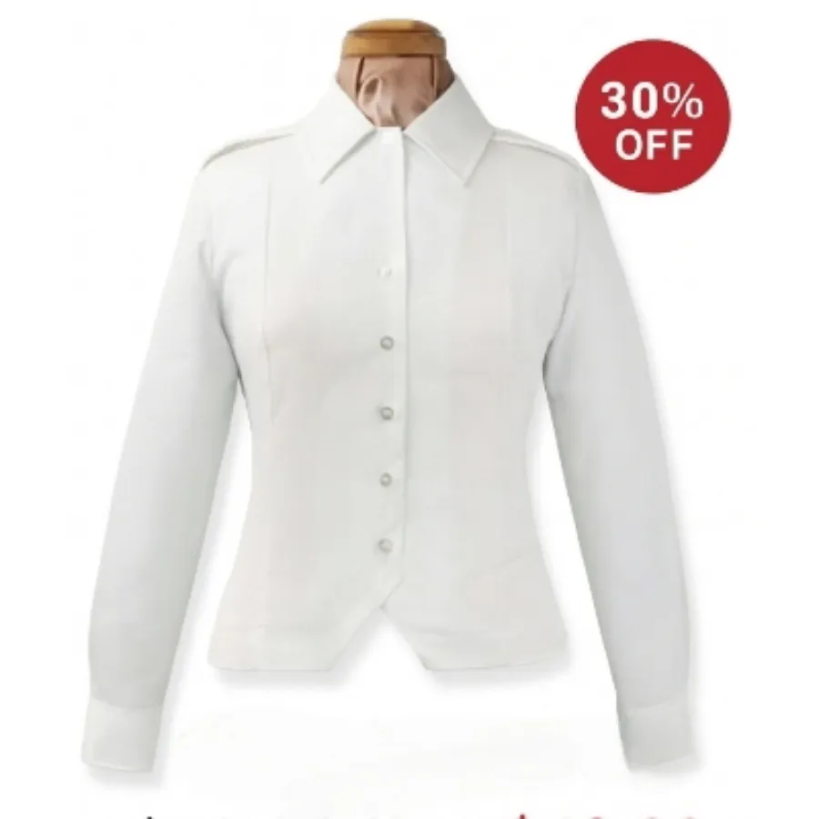 شومیز سفید اسکینی