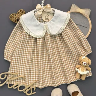 پیراهن پشمی دخترانه