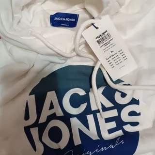 هودی مردانه سفید خارجی