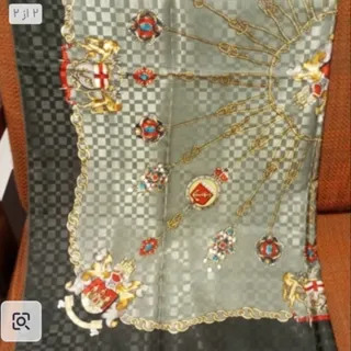 روسری ساتن کلاسیک