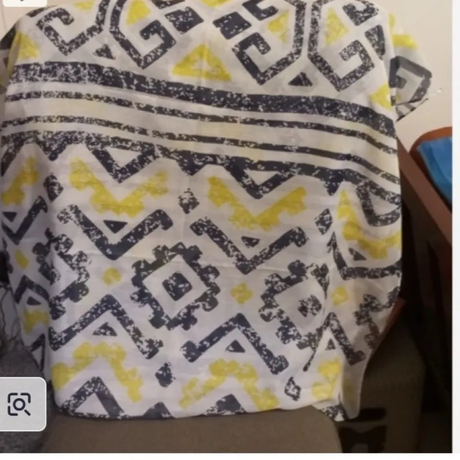 شال نخی سه رنگ