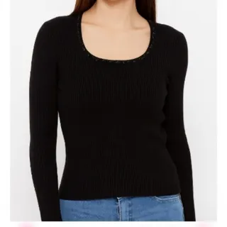 بلوز بافت مشکی