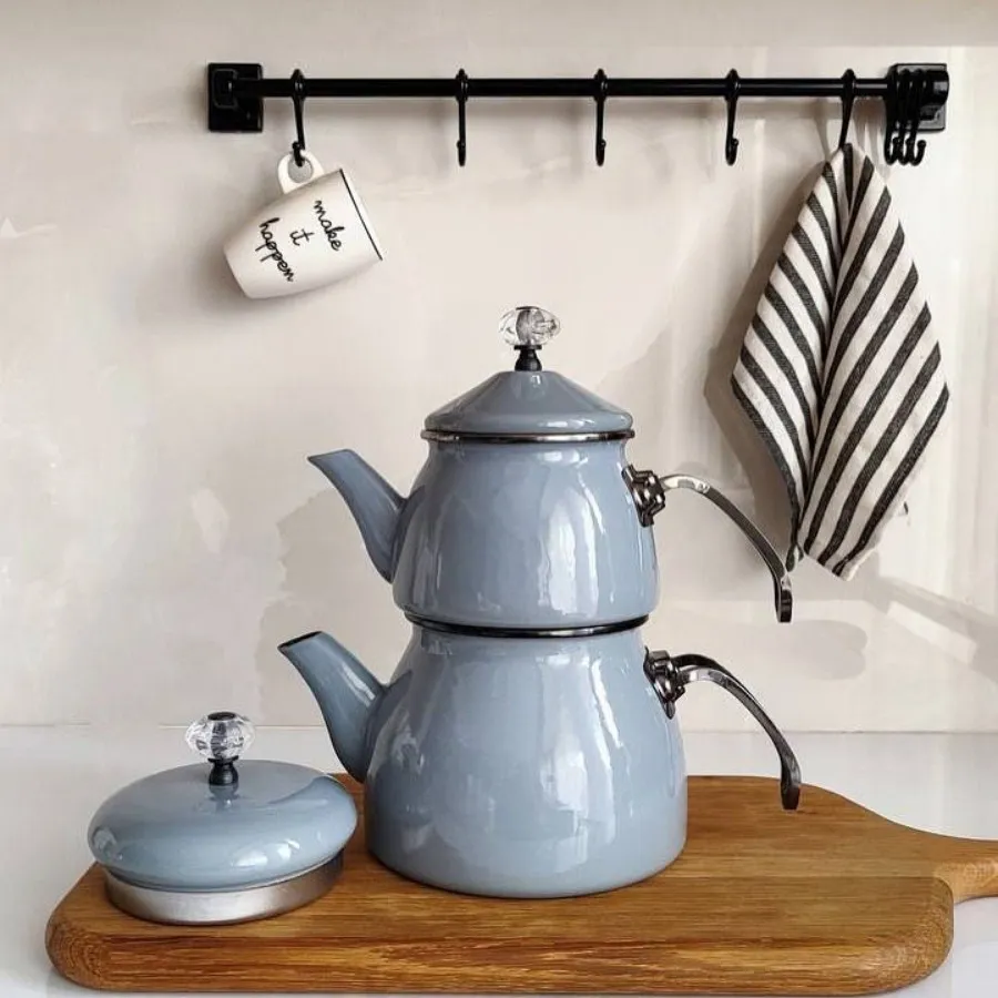 کتری و قوری لعابی