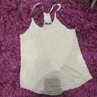 تاپ نخ پنبه طوسی