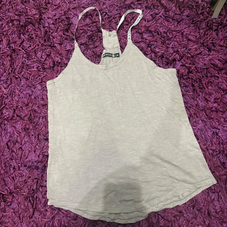 تاپ نخ پنبه طوسی