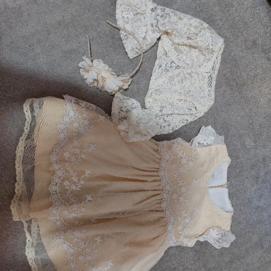 پیراهن مجلسی با تل و کت