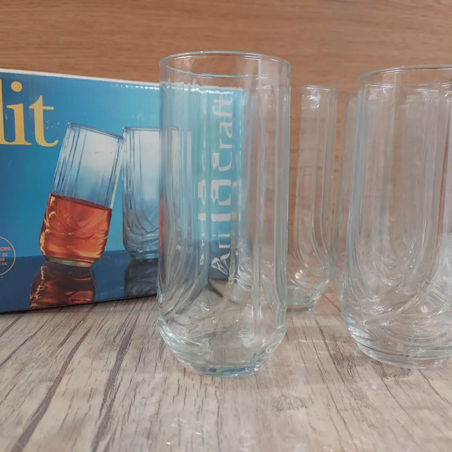 لیوان بلند خارجی ترک 6عدد