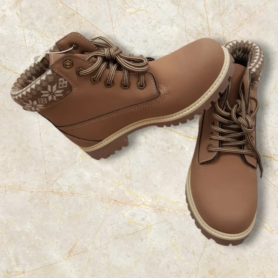 کفش نیم بوت ترک کرم