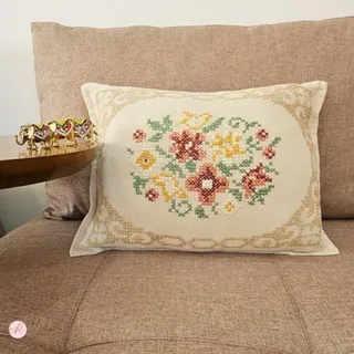 کاور کوسن شماره دوزی شده