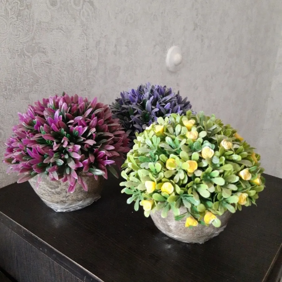 گلدان  گل مصنوعی